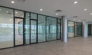 Interior office partitions